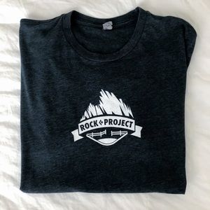 Men’s Grey Black Diamond Rock Project Tee